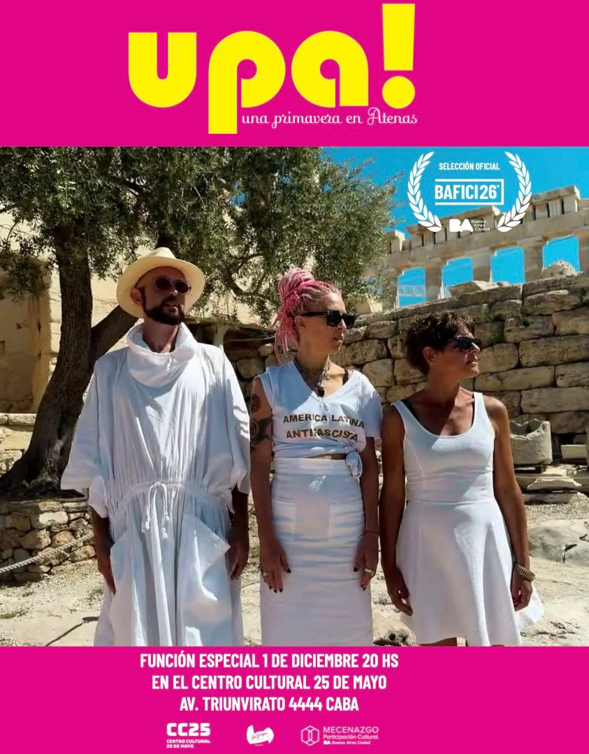 Función especial de «Upa!, una primavera en Atenas» en CABA