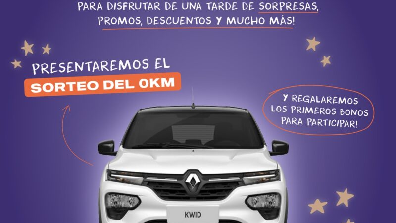 🚗 ¡Vuelve el sorteo del OKM a Calle 12! Ganá un Renault Kwid en Plaza Moreno