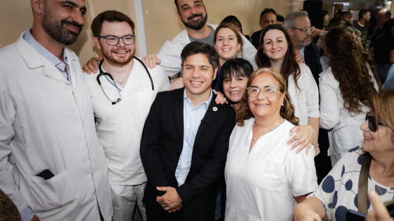 Moreno: Kicillof inauguró obras en el Hospital De la Vega y apuntó contra el Gobierno Nacional
