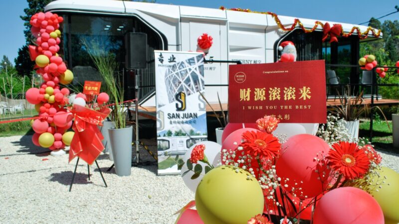 Casas modulares listas en 90 días desarrolladas en China desembarcan en el mercado local