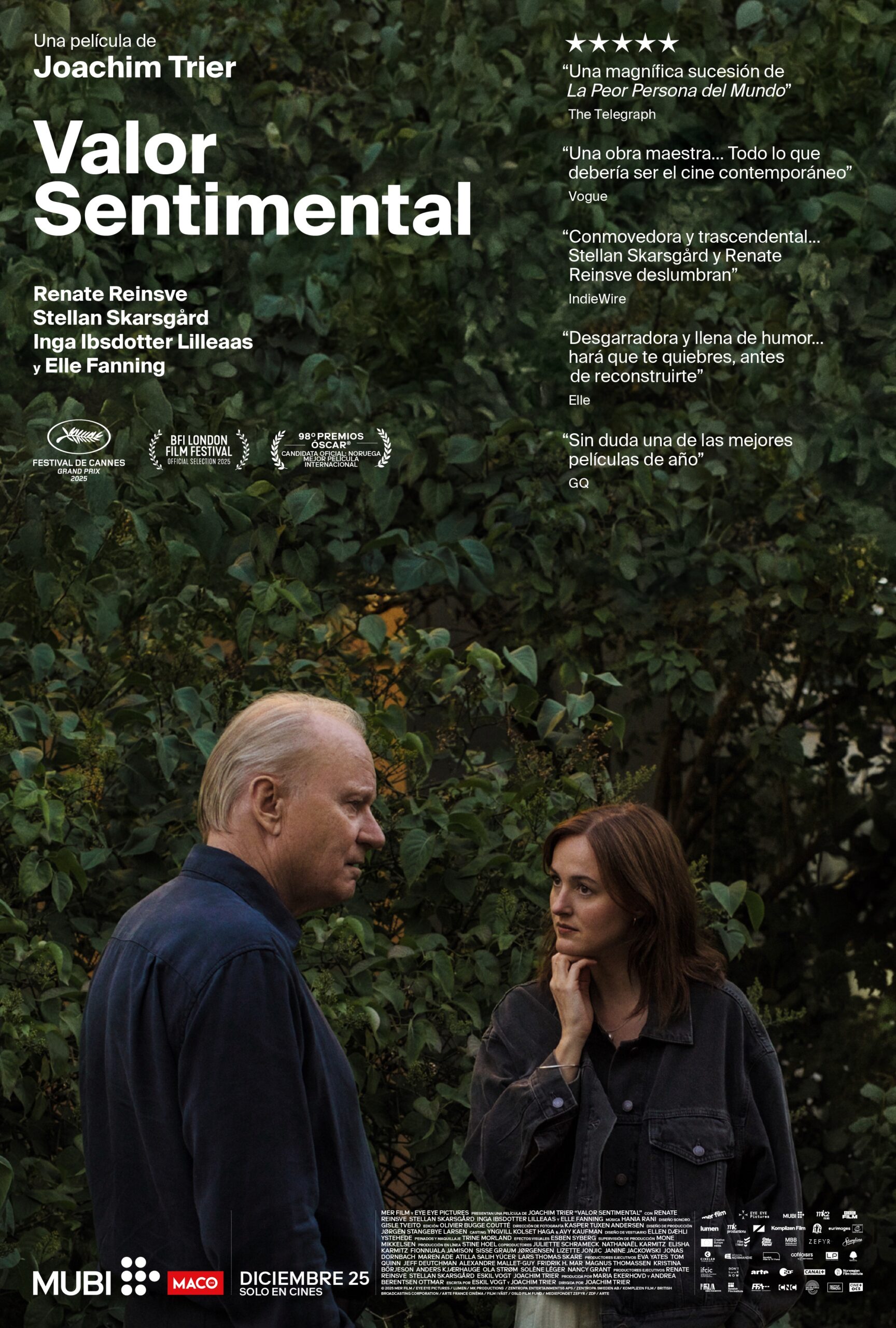 «Valor Sentimental», la nueva joya del director noruego Joachim Trier