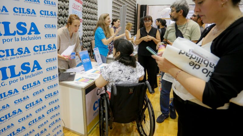 Expo Empleo Barrial impulsa la inclusión para personas con discapacidad