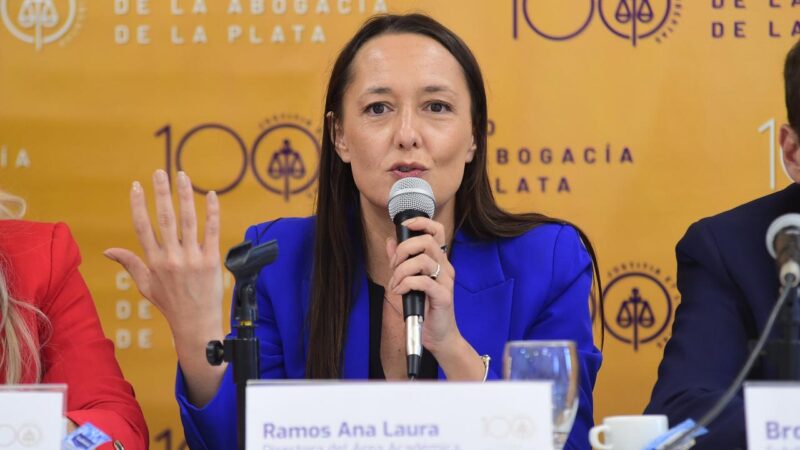 La Plata: la doctora  Ana Laura Ramos, nueva Directora Académica del Colegio de la Abogacía