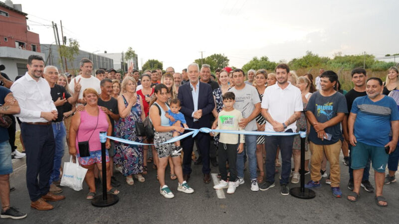 La Plata: Alak inauguró estratégica obra vial