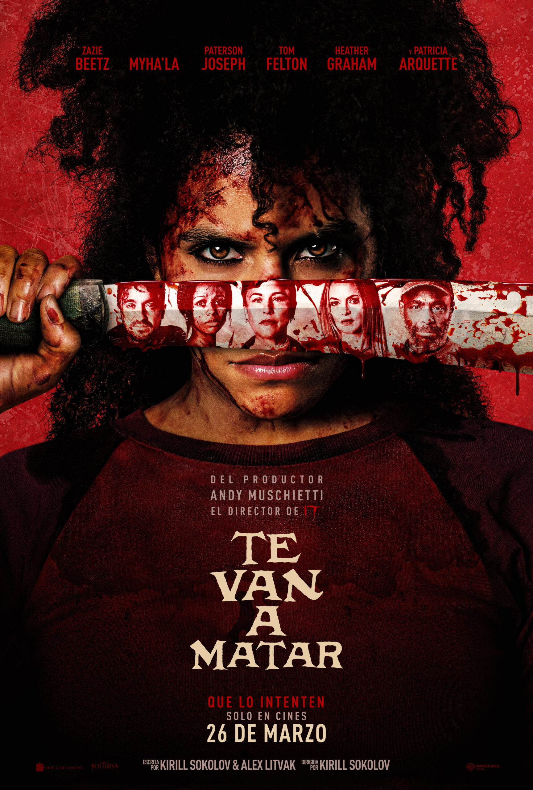 Horror, acción y comedia extrema: se reveló el impactante tráiler de «Te van a matar»