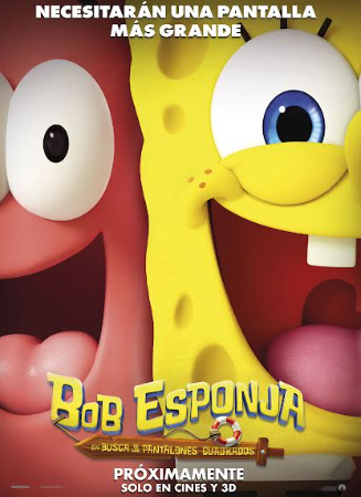 Bob Esponja regresa al cine con  «En busca de los pantalones cuadrados»