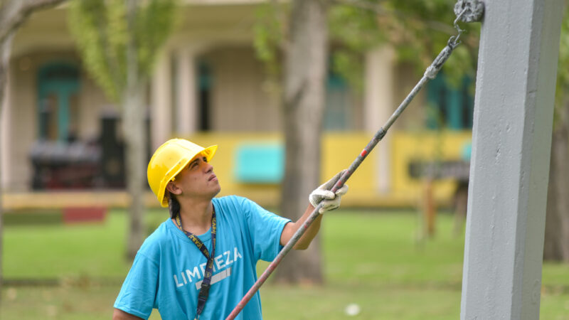 La Plata recupera su brillo: el programa «Ciudad Limpia» ya intervino más de 8.700 frentes