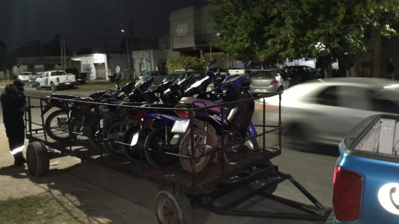 Fuerte operativo en La Plata: más de 110 vehículos secuestrados por faltas graves