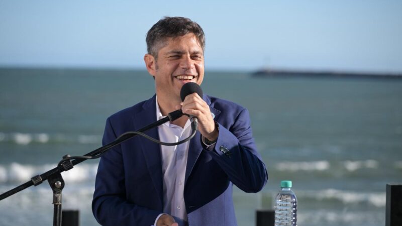 Kicillof en Necochea: «Las políticas nacionales están destruyendo el turismo en la provincia»