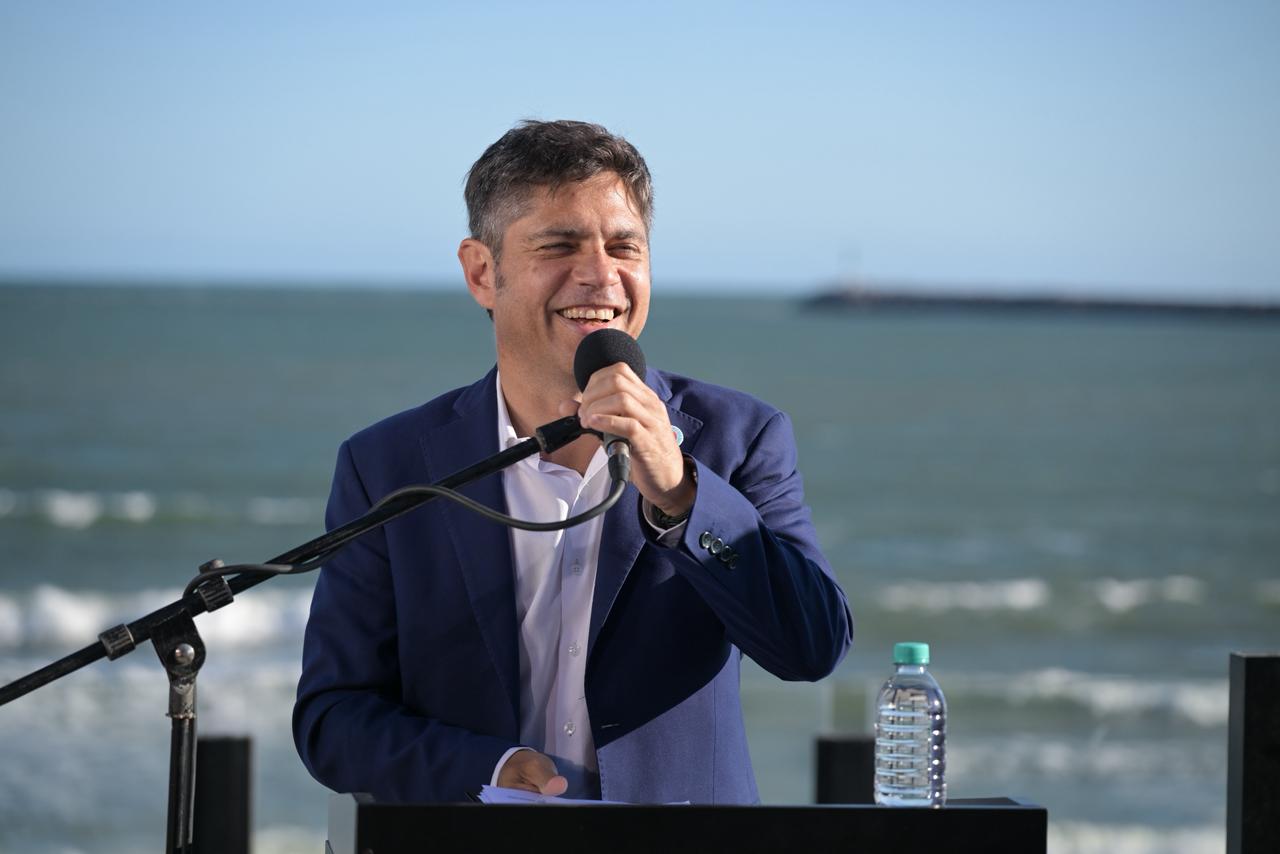 Kicillof en Necochea: «Las políticas nacionales están destruyendo el turismo en la provincia»