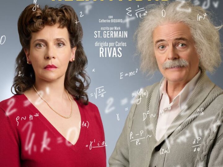 Últimas funciones de «Relatividad»: el duelo actoral entre Gabriela Toscano y Luis Machín se despide en el Picadero