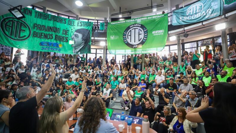 ATE profundiza el conflicto: Plenario el lunes 9 y nuevas medidas de fuerza tras el 11 de febrero