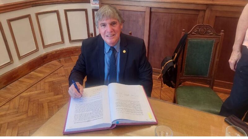 Jorge Soria renovó su mandato al frente de la Federación Argentina de Agrimensura