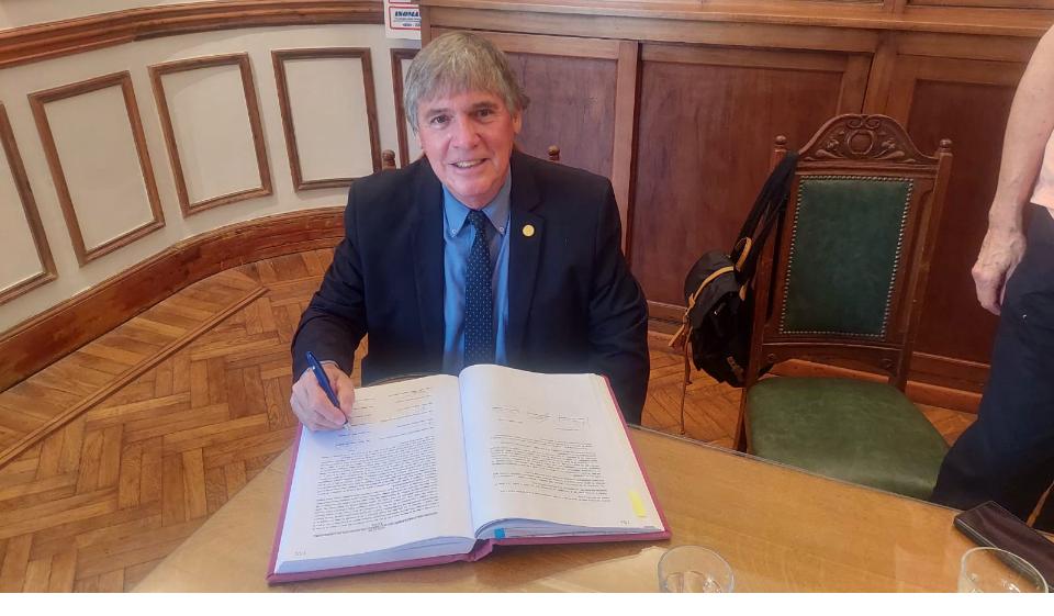 Jorge Soria renovó su mandato al frente de la Federación Argentina de Agrimensura