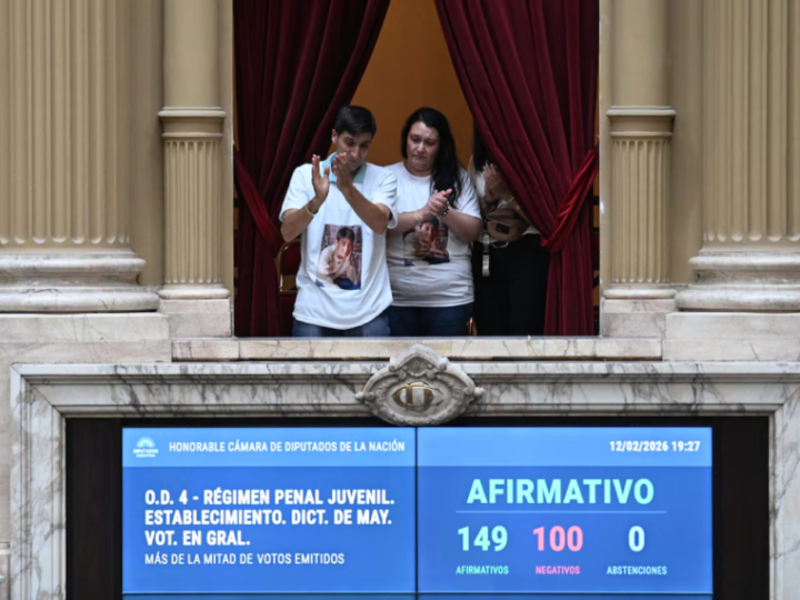Media sanción en Diputados: se aprobó la baja de la edad de imputabilidad a 14 años