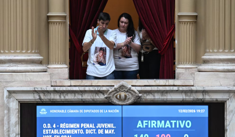 Media sanción en Diputados: se aprobó la baja de la edad de imputabilidad a 14 años