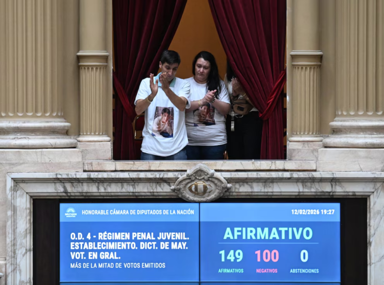 Media sanción en Diputados: se aprobó la baja de la edad de imputabilidad a 14 años