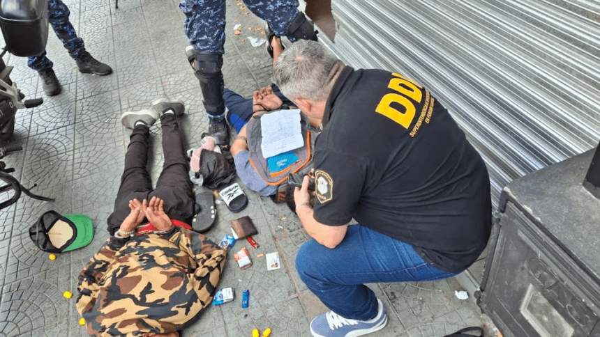 La Plata:  dos peligrosos delincuentes atrapados tras asaltar una hamburguesería
