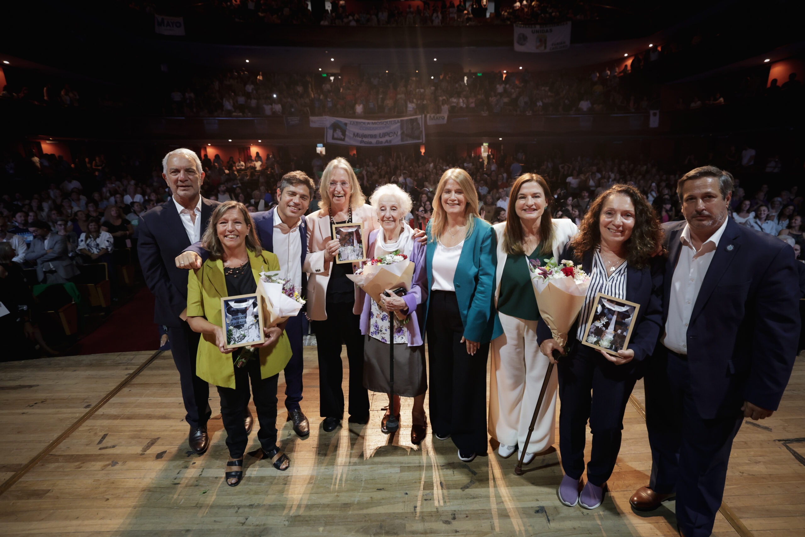 Kicillof encabezó el cierre de las jornadas por el Día de la Mujer Trabajadora