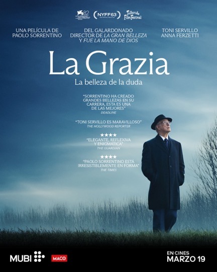 Paolo Sorrentino regresa al cine con «La Grazia»: Estreno confirmado en Argentina