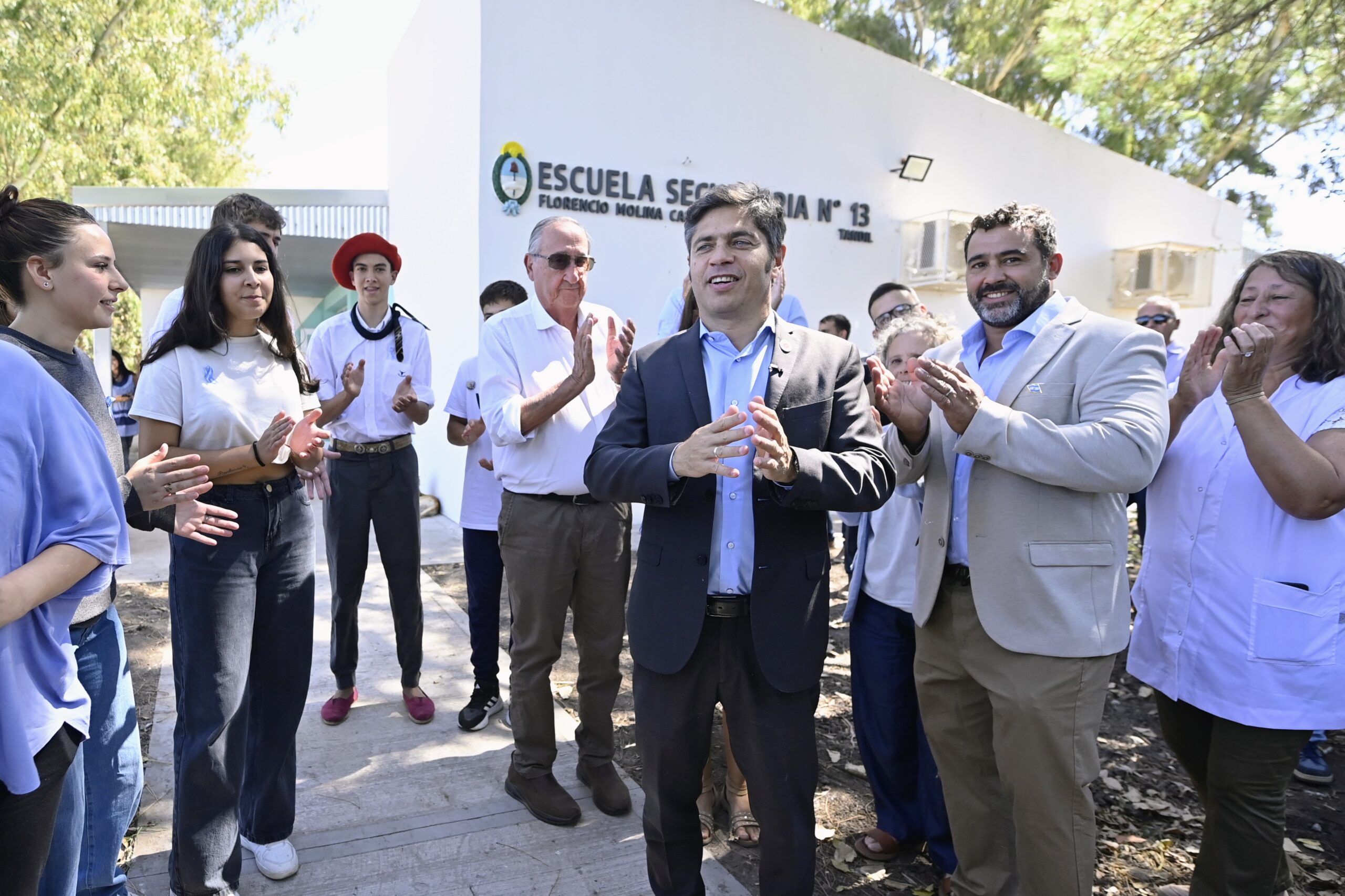 Kicillof en Tandil:» En seis años hemos invertido como nunca en escuelas rurales»