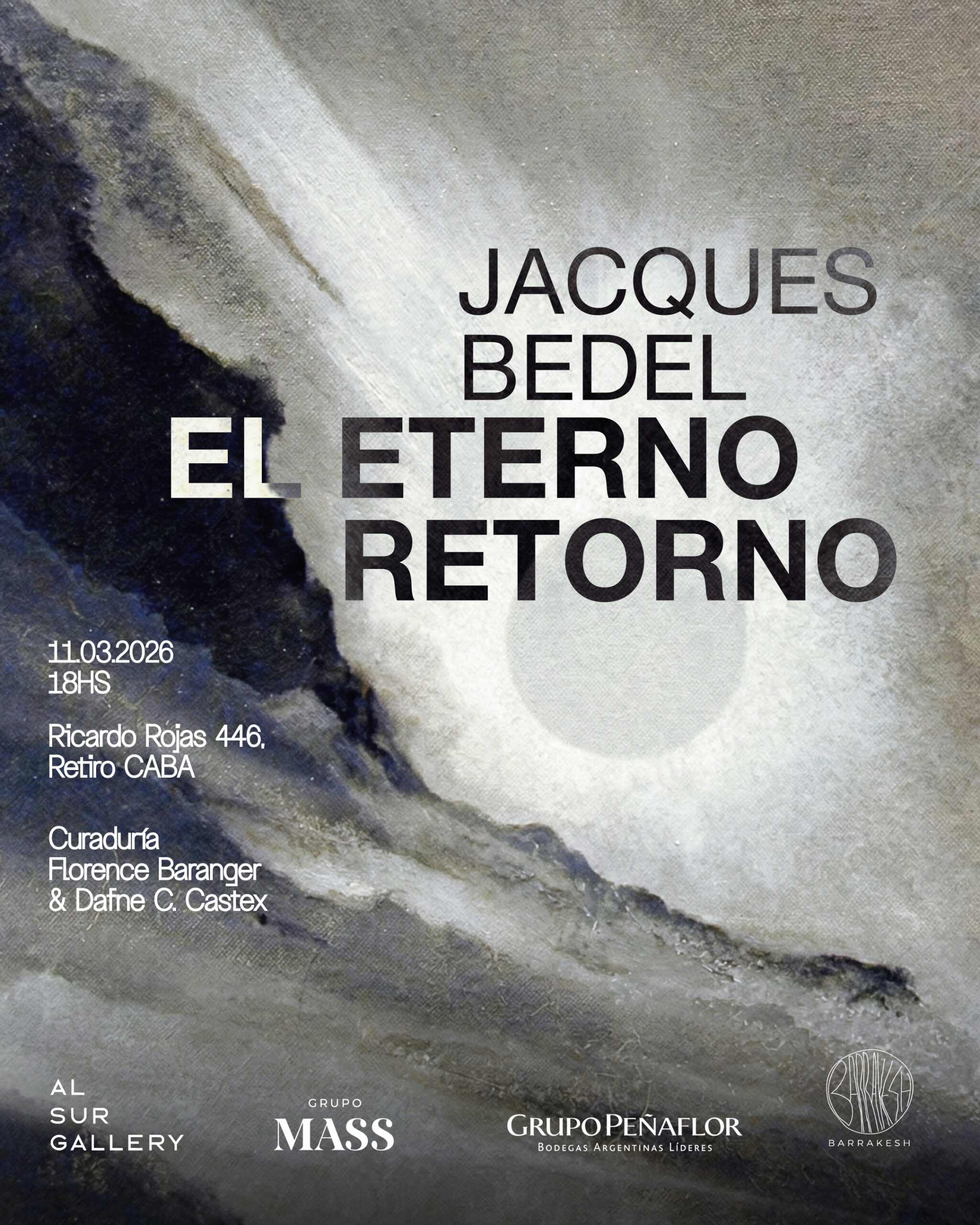 Al Sur Gallery inaugura su temporada 2026 en Retiro con «El Eterno Retorno» de Jacques Bedel