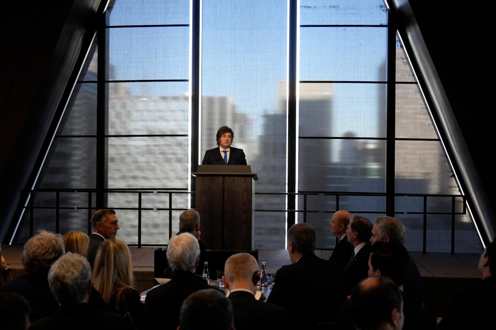 Milei en Nueva York: «Se terminó la Argentina corrupta»