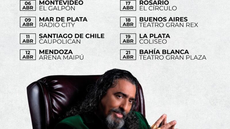 Diego El Cigala regresa a la Argentina con su nueva gira «Flamenco y Son»