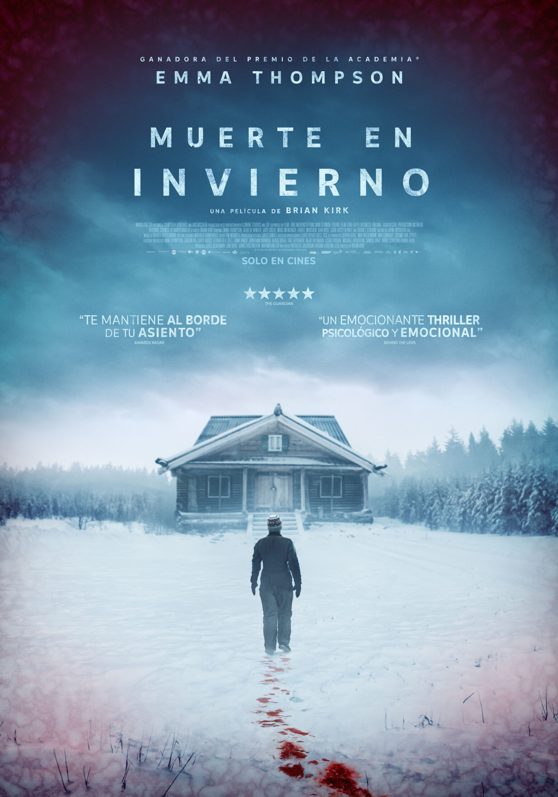Emma Thompson se reinventa como heroína de acción en «Muerte en invierno»