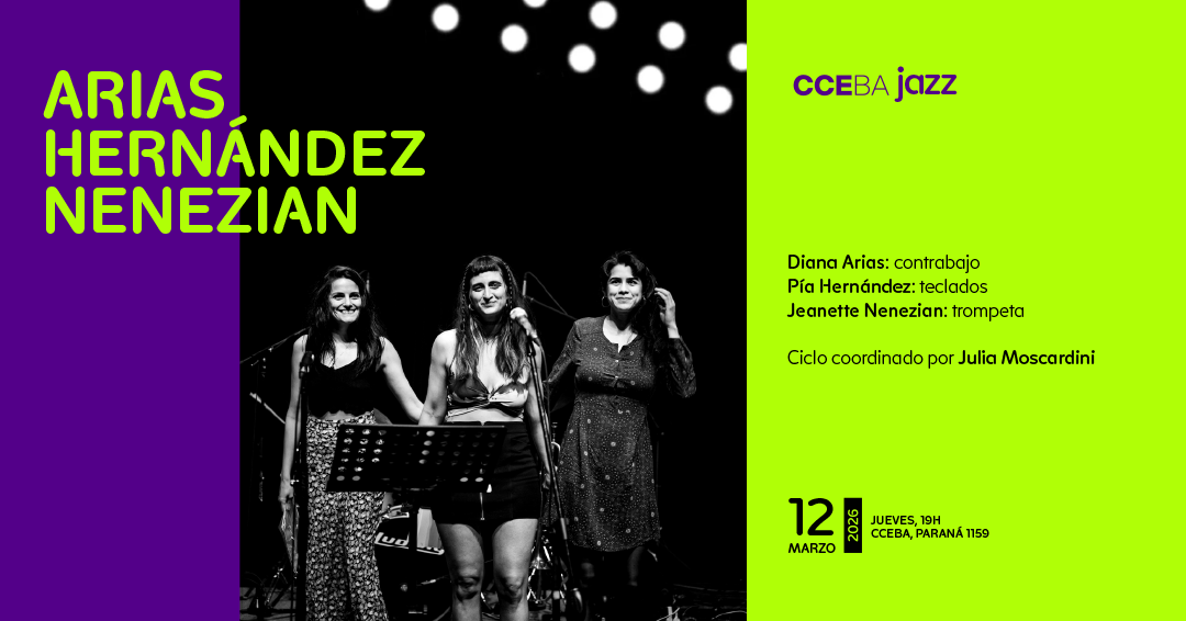 8M: a puro jazz en el Centro Cultural de España en Buenos Aires