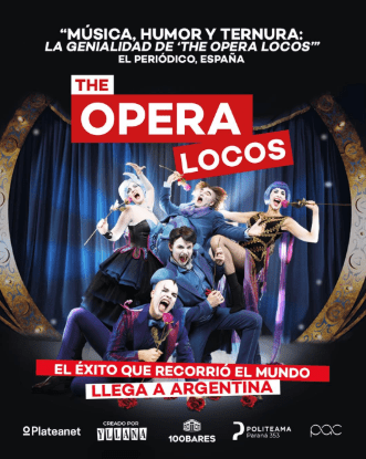 Juan José Campanella presenta en el Politeama  «The Opera Locos». Hay gran expectativa