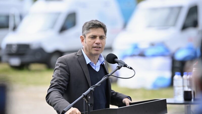 Kicillof:» “Es muy difícil encontrar a alguien que haya mejorado en su calidad de vida como consecuencia de las políticas de Javier Milei»