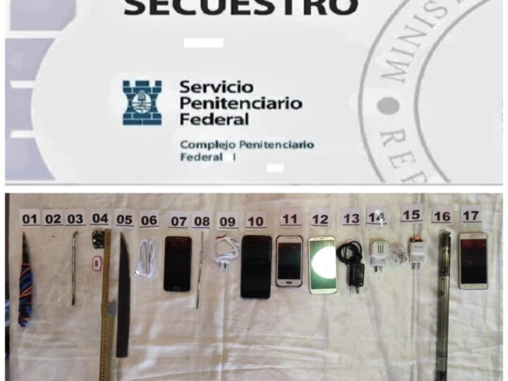 El Gobierno autorizó el bloqueo total de celulares en cárceles federales