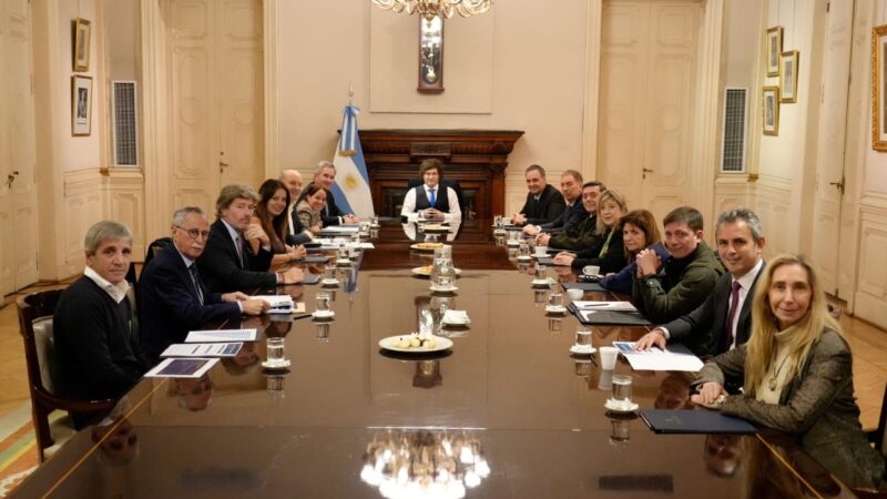 Javier Milei encabezó una nueva reunión de Gabinete con foco en la gestión y la agenda legislativa