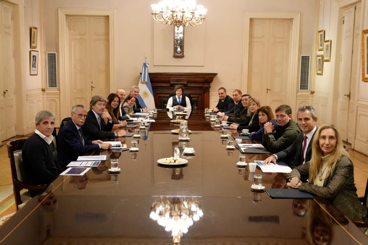 Javier Milei encabezó una nueva reunión de Gabinete con foco en la gestión y la agenda legislativa