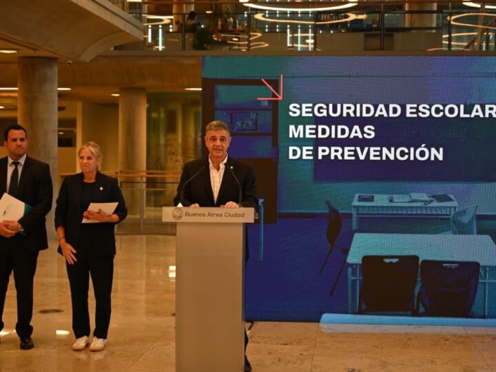 Jorge Macri sobre las amenazas en escuelas: «No son una broma pesada, son un delito»