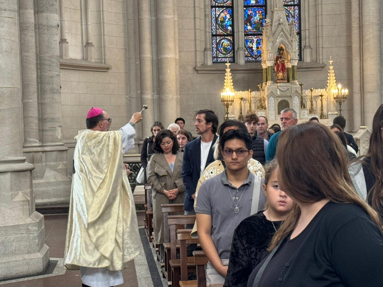 El arzobispo de La Plata en su homilía de Resurreción, dijo:» Cristo vive y te quiere vivo