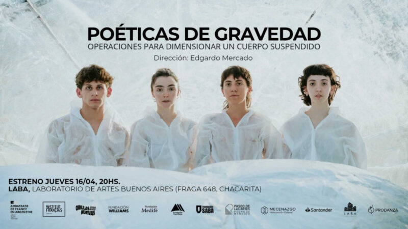 Llega Poéticas de Gravedad,  una instalación performática transdisciplinaria