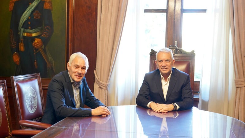 Alak y Cagliardi profundizan el trabajo conjunto para blindar la región ante las inundaciones