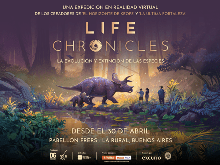 Un viaje de 3.500 millones de años: «Life Chronicles» llega a La Rural con Realidad Virtual