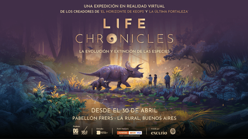 Un viaje de 3.500 millones de años: «Life Chronicles» llega a La Rural con Realidad Virtual