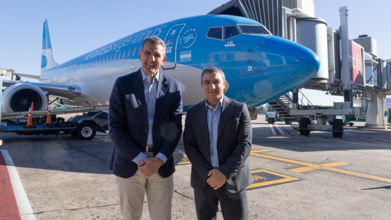 Aerolíneas Argentinas y Supervielle anunciaron un acuerdo estratégico