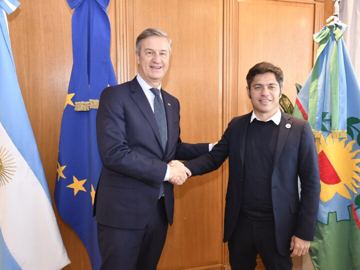 Agenda de cooperación: Kicillof recibió a Erik Høeg para fortalecer la relación con la Unión Europea