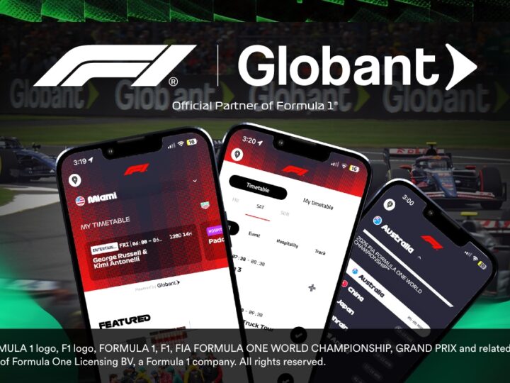 Globant impulsa una nueva experiencia conectada para los aficionados de Formula 1®