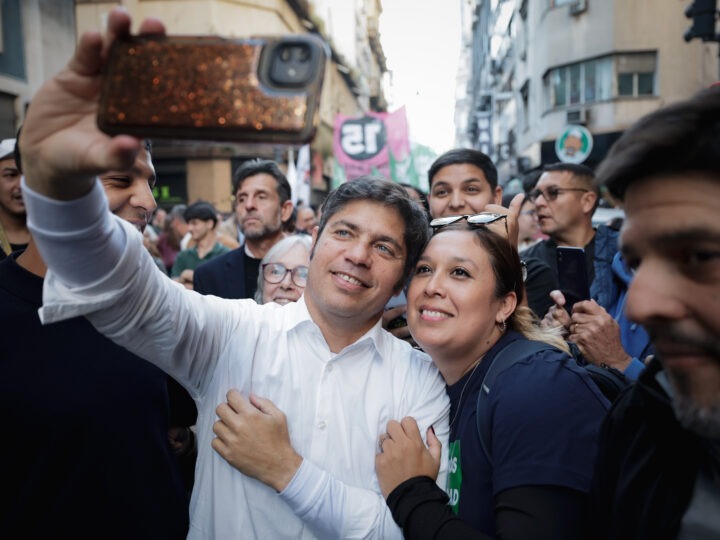 Kicillof participó de la Marcha Federal Universitaria
