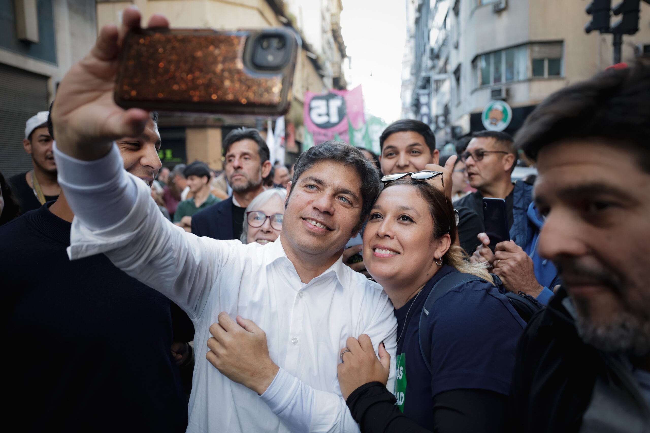 Kicillof participó de la Marcha Federal Universitaria