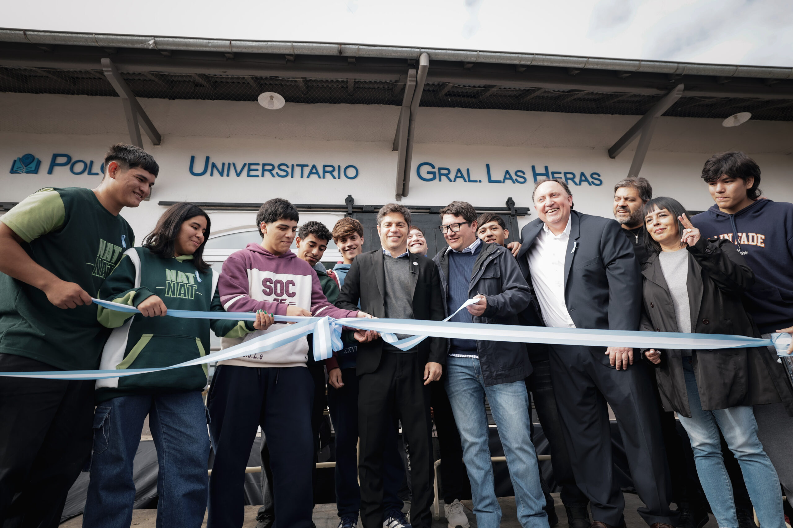 Kicillof inauguró el Polo Universitario de General Las Heras