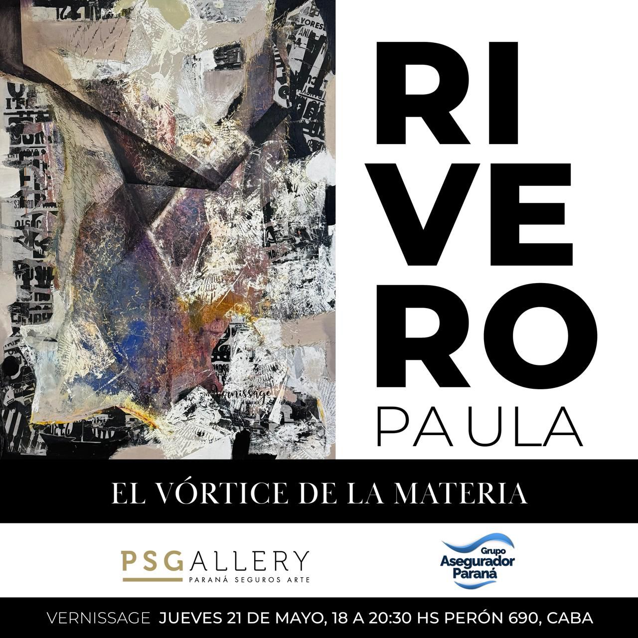 «El Vórtice de la Materia»: 53 obras de Paula Rivero invitan a una experiencia visual de alta densidad conceptual