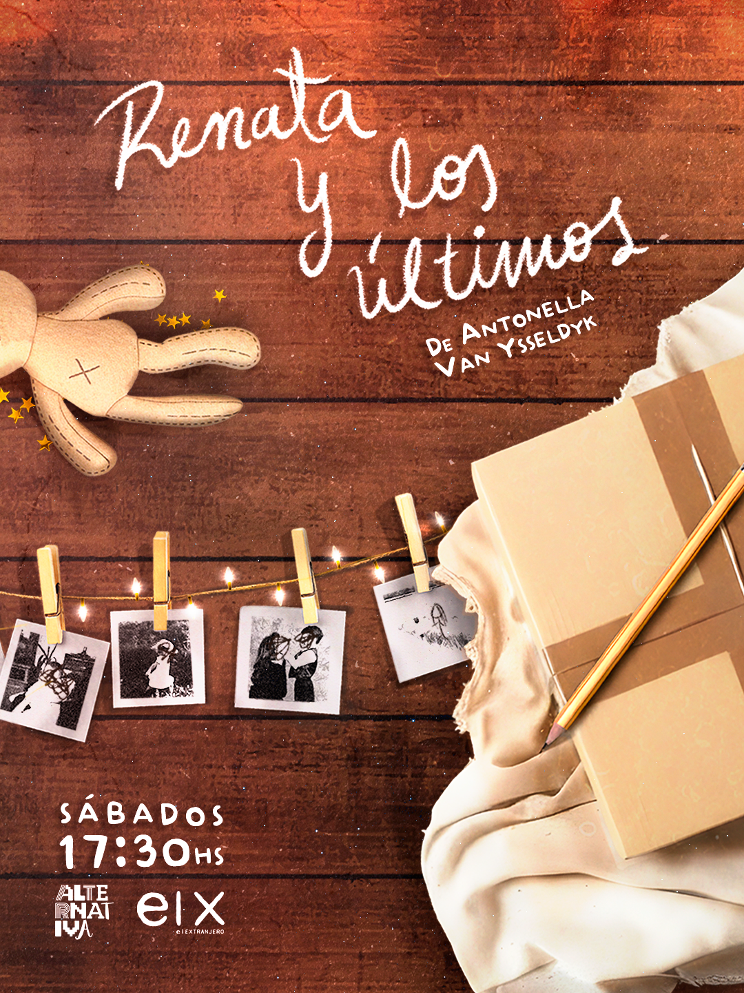 El Teatro El Extranjero recibe a «Renata y los últimos», una obra que combina el realismo mágico y la música en vivo