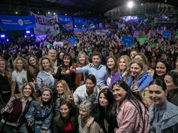 Kicillof en Ensenada: “Las mujeres estuvieron en la vanguardia de la resistencia a Milei desde el primer día”